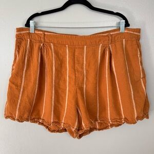 Ava&Viv Linen-Cotton Shorts